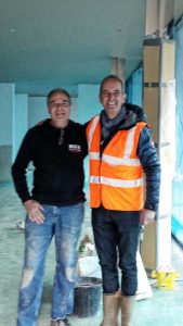 Pete appearing on Grand Designs